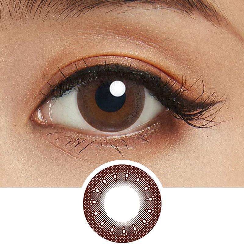 Lucia 1 Day Brown Contact Lenses (10 Pack) - Daily Disposable for Comfort & Clarity, Perfect for Work, Travel & Special Occasions