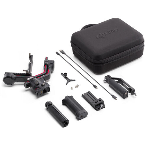 DJI RS 3 Pro 3-Axis Gimbal Stabilizer for Mirrorless Cameras - Professional Handheld Stabilization for Sony, Canon, Nikon - Perfect for Vlogging, Film Making & Travel Videography