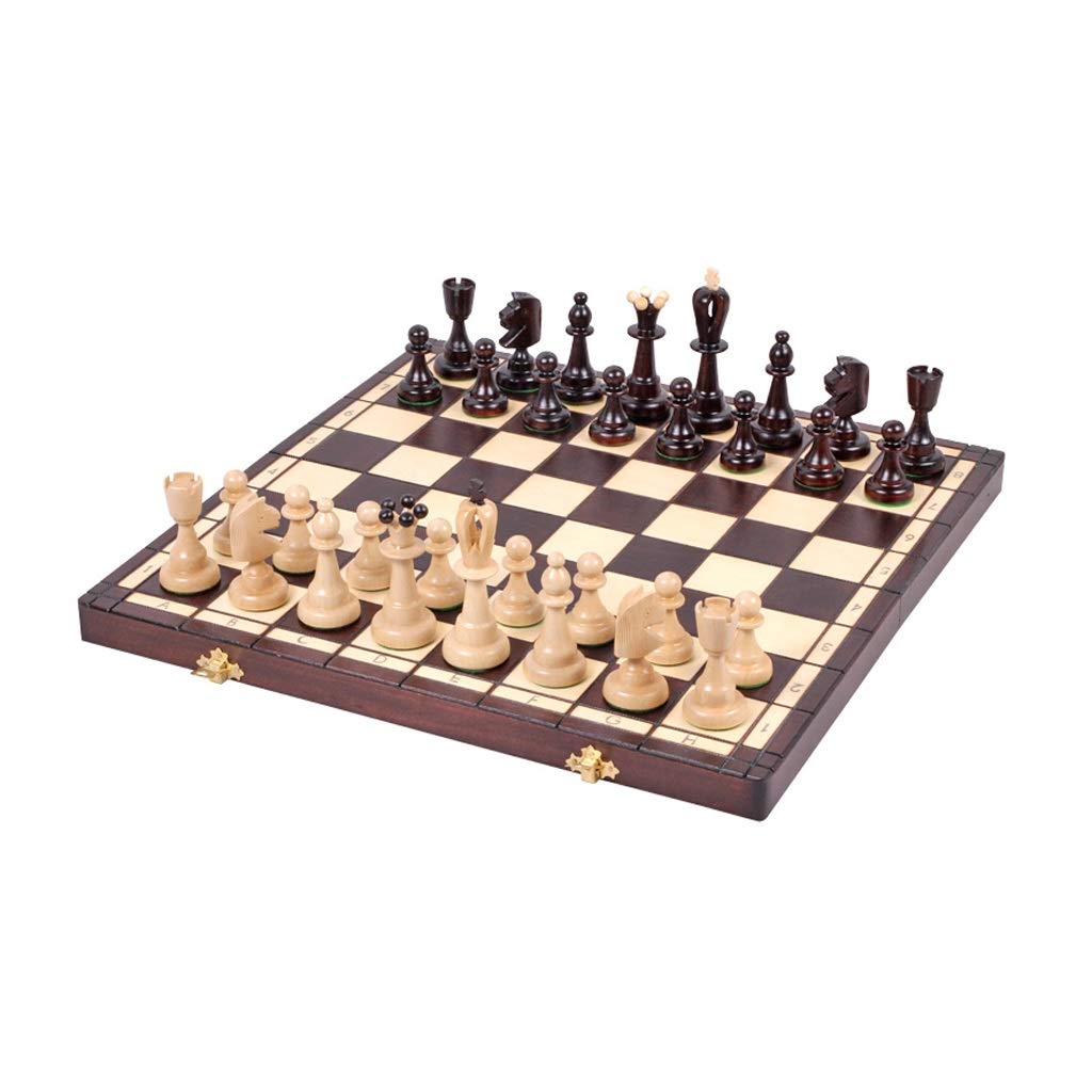 Premium Wooden Chess Set - Luxury Chess Board with Handcrafted Pieces, Folding Travel Design for Kids & Adults | Perfect for Home, Office, Travel & Gifts (Color: Classic Chess)