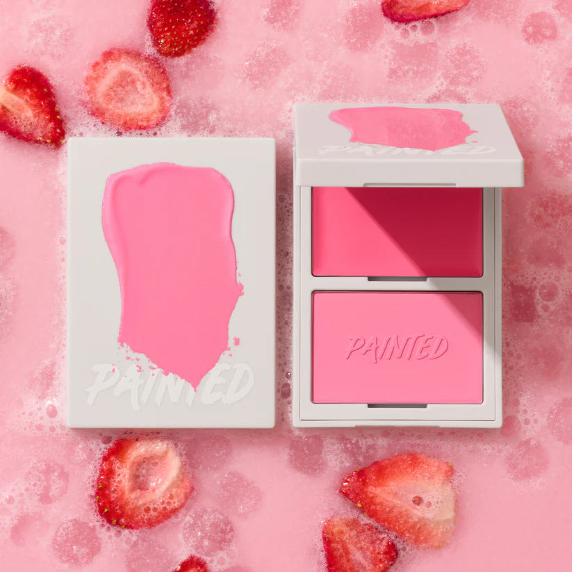James Charles Painted Rubor Duo - Cream & Powder Blush Set for Flawless Cheek Color | Perfect for Day & Night Makeup Looks