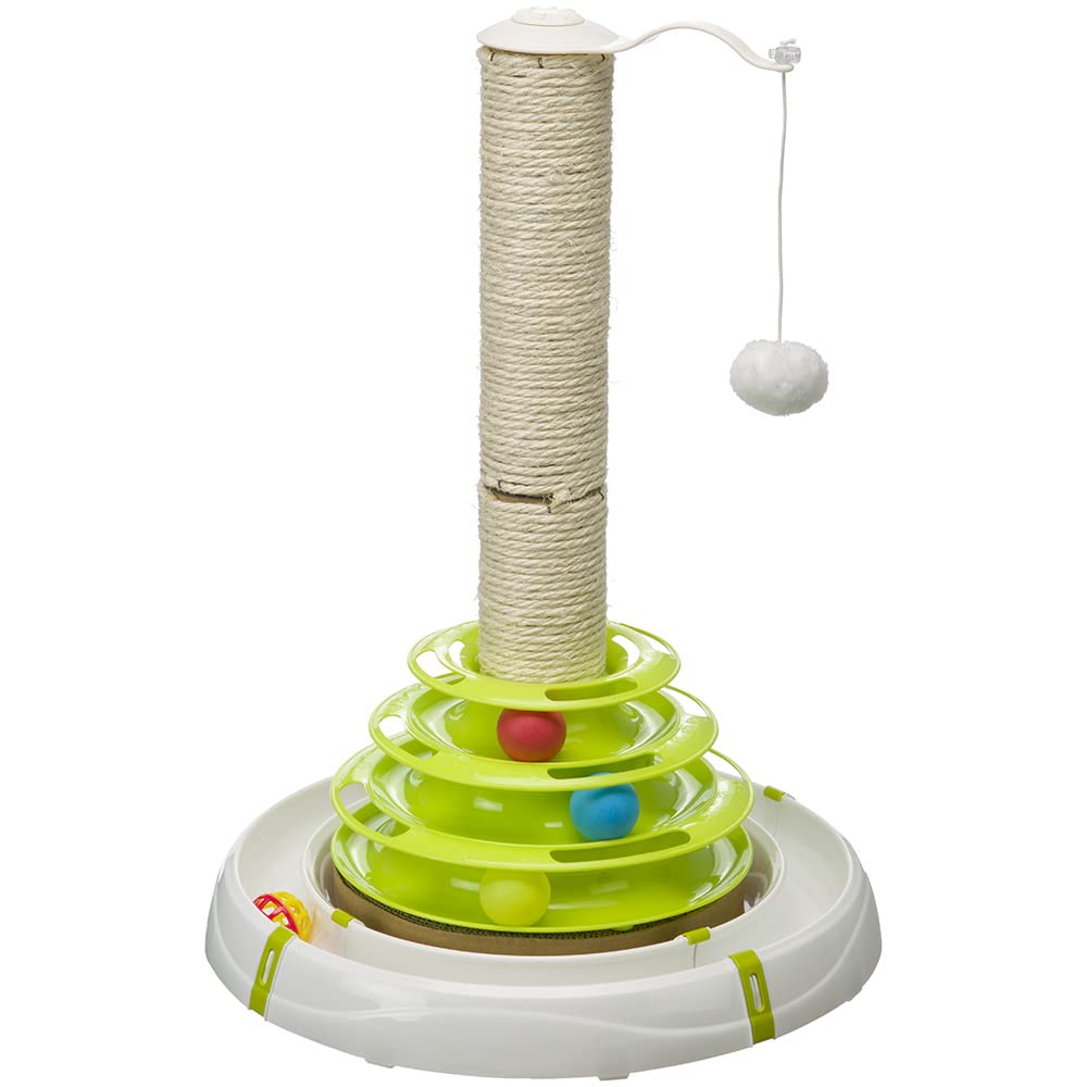 Ferplast Small Animal Toys for Hamsters, Rabbits & Guinea Pigs - Chew Toys, Exercise Wheels & Interactive Play Accessories for Pet Enrichment & Cage Entertainment