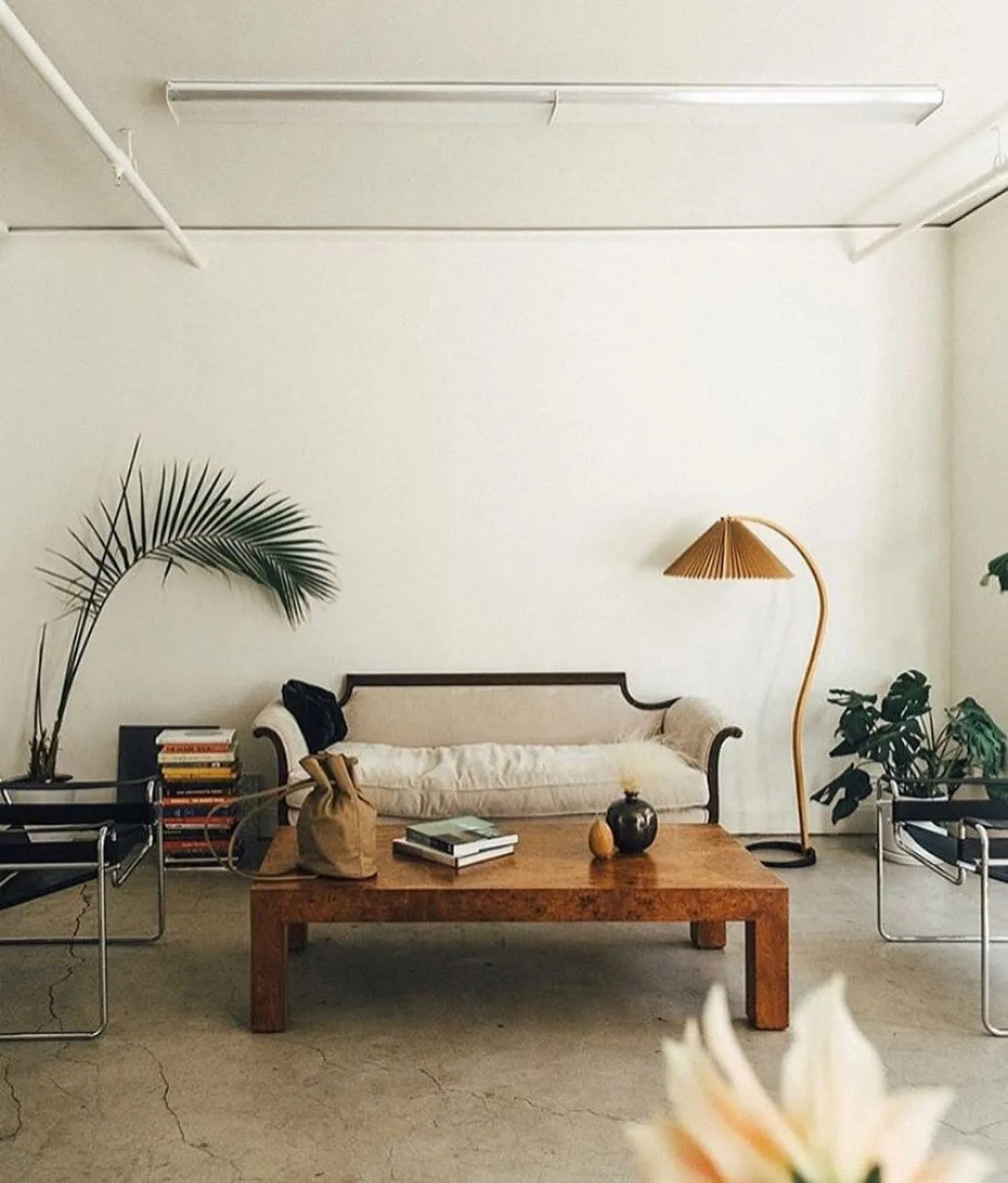 Modern Caprani Floor Lamp - Adjustable LED Standing Light for Living Room, Bedroom & Office - Warm White & Cool White Dimmable Lighting - Perfect for Reading, Relaxing & Decor
