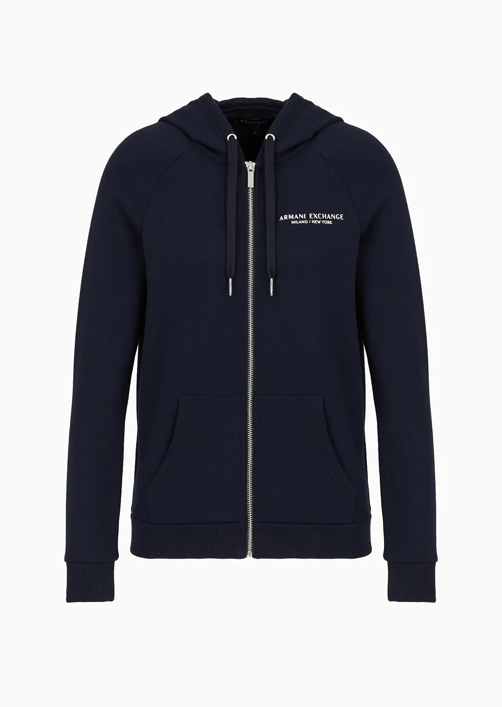 Armani Exchange Milano New York Zip Up Hoodie & Sweatpants Set - Men's Casual Lounge Wear for Home & Street Style