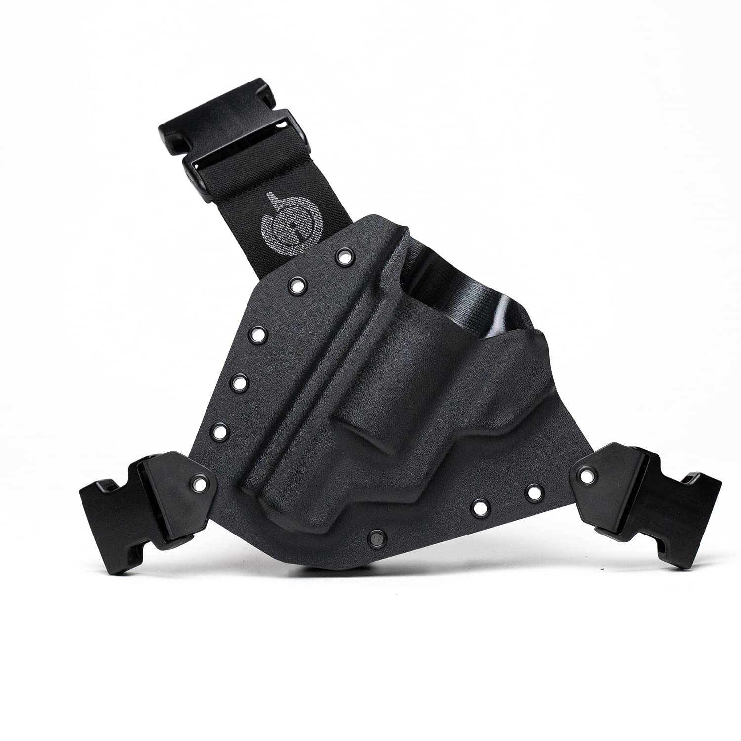 GunfightersINC Kenai Chest Holster for Taurus Public Defender - Left Hand Draw, Black Tactical Concealed Carry Holster for Hunting & Outdoor Activities