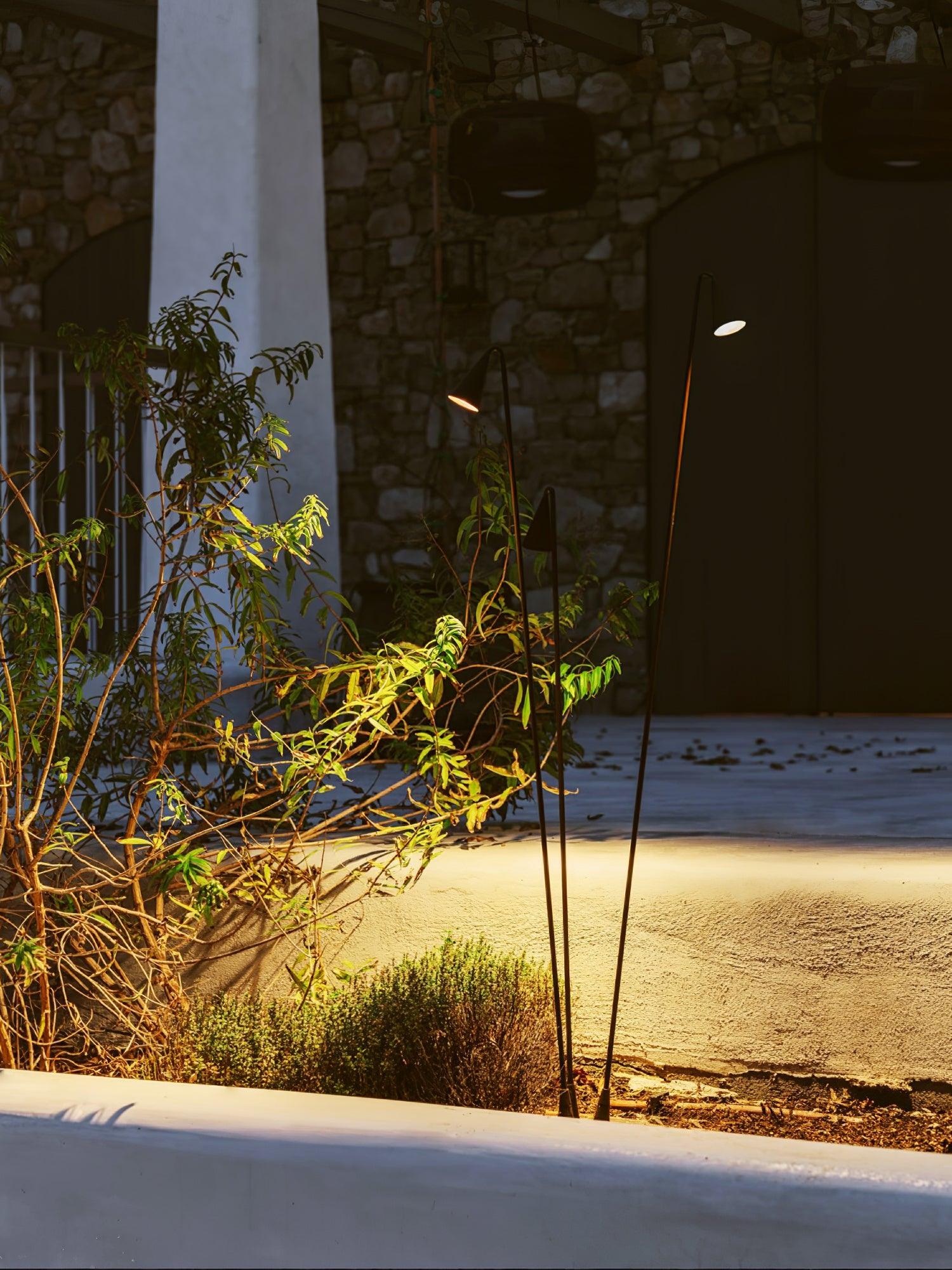 Bellflower Outdoor Floor Lamp - Weatherproof LED Garden Light for Patio, Deck, and Backyard - Perfect for Outdoor Entertaining and Landscape Lighting