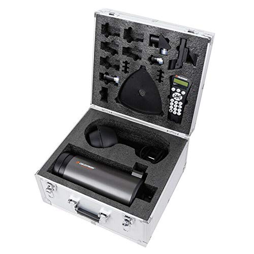 Premium Aluminum Alloy Carrying Case for Celestron NexStar 127SLT Telescope - Durable Travel Storage Box with Eyepiece Compartment - Perfect for Astronomy Trips & Outdoor Stargazing Adventures