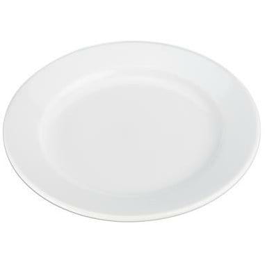 Elegant Bistro Salad Plate Set of 8 - Perfect for Restaurants, Cafes & Home Dining | Durable Porcelain Appetizer Dishes for Entertaining