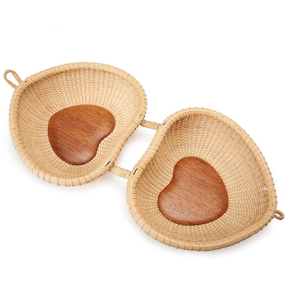 Handwoven Bamboo Jewelry Storage Box - Traditional Chinese Handicraft Basket for Organizing Rings, Earrings & Necklaces | Perfect for Bedroom, Bathroom & Travel Accessories