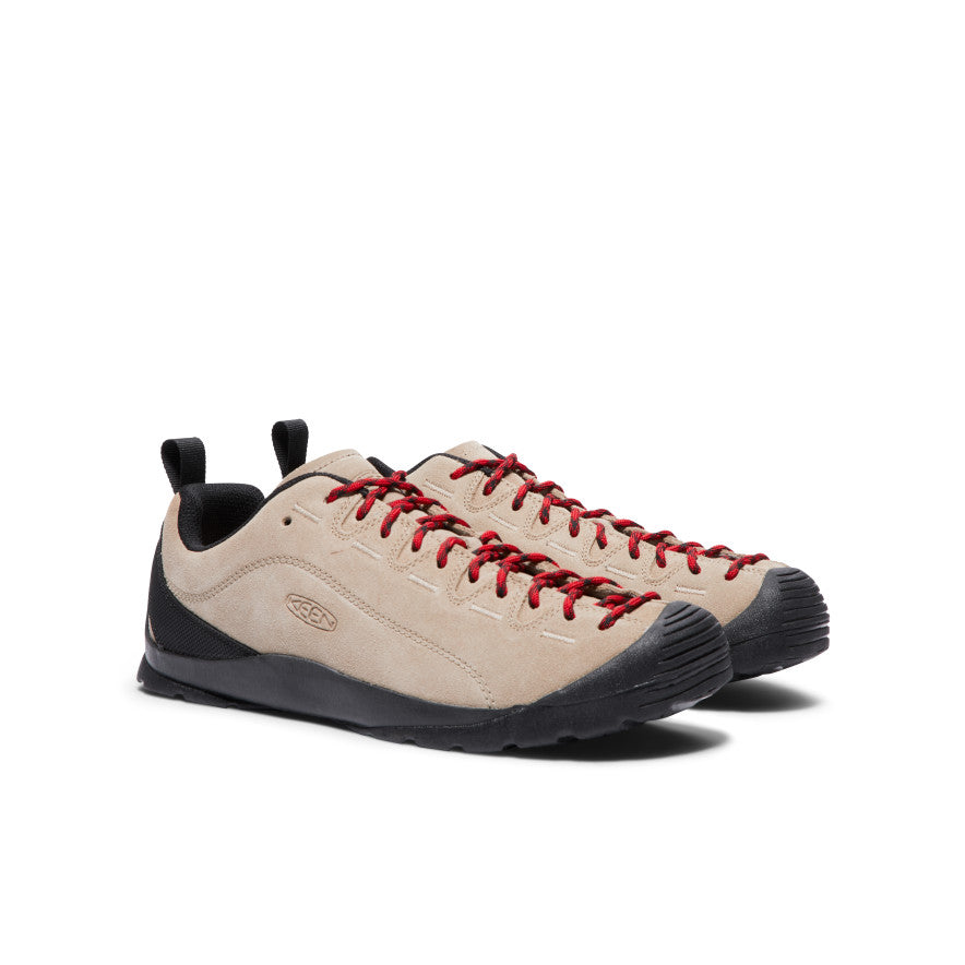 Men's Jasper Sneaker - Lightweight Comfortable Walking Shoes with Cushioned Insoles | Silver Mink Color | Perfect for Gym, Running & Casual Wear