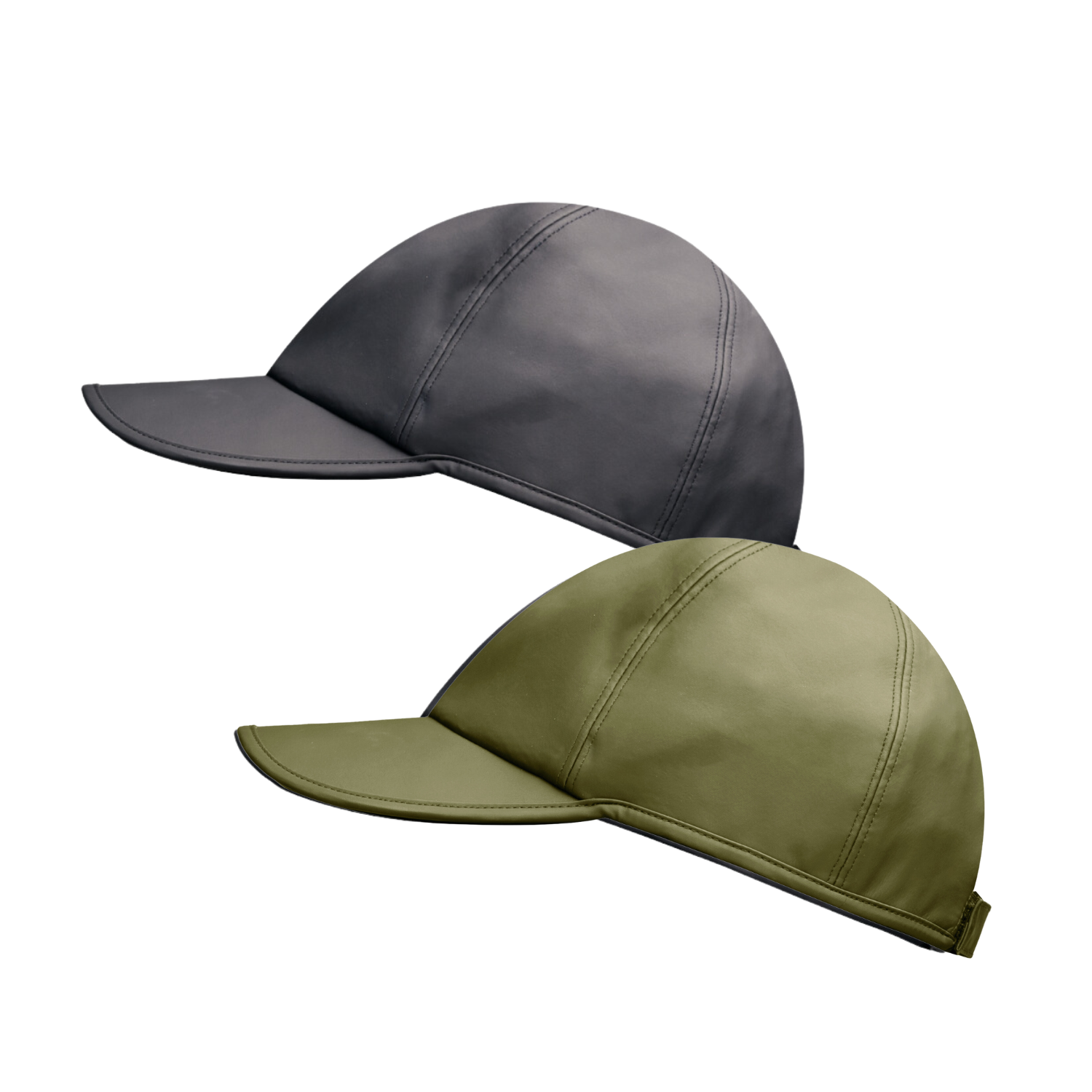 Waterproof Satin-Lined Baseball Cap for Women & Men - Hairbrella Sun Protection Hat (2-Pack) - Perfect for Outdoor Activities, Running, Hiking & Beach