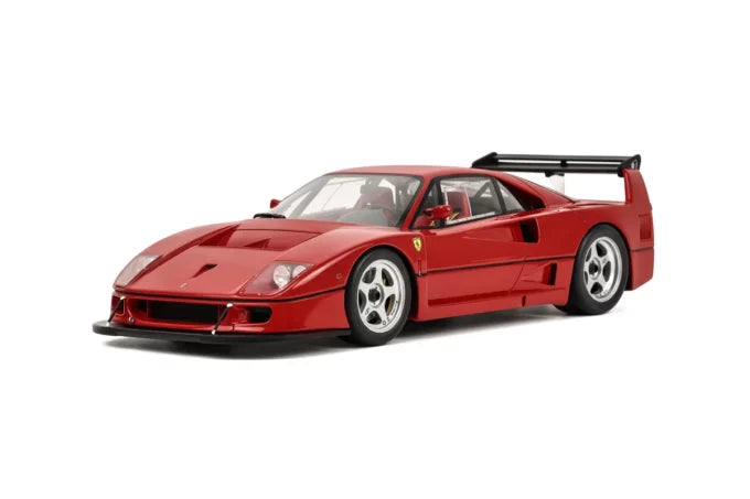GT Spirit 1:18 Scale Ferrari F40 LM Diecast Model Car - Rosso Corsa Red Collectible for Display & Racing Enthusiasts | Perfect for Home Office Decor, Car Collections & Gift Giving
