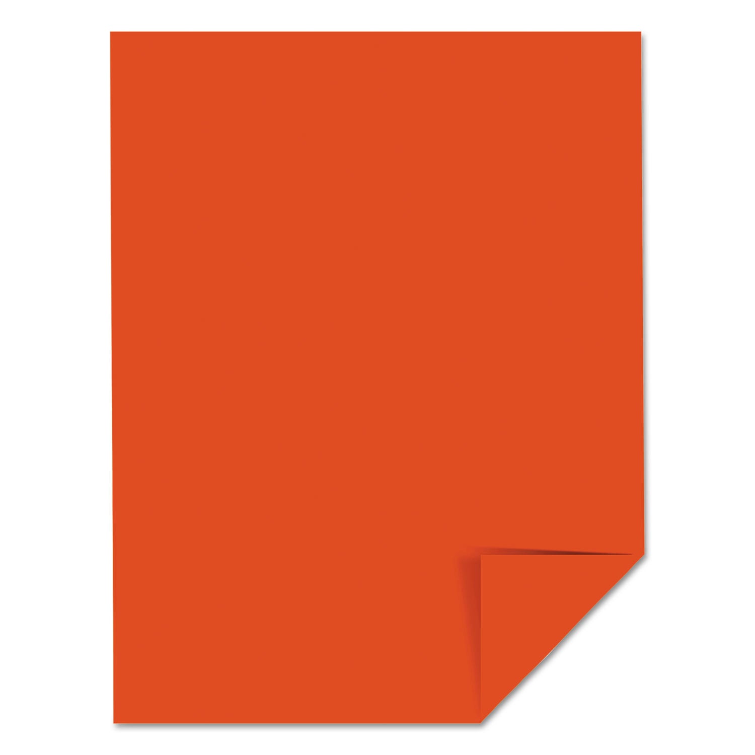 Astrobrights® Color Cardstock Paper - 65 lb Cover Weight, 8.5 x 11 Inches, Vibrant Orbit Orange - 250 Sheets per Pack - Perfect for Scrapbooking, DIY Crafts, Invitations & Office Projects