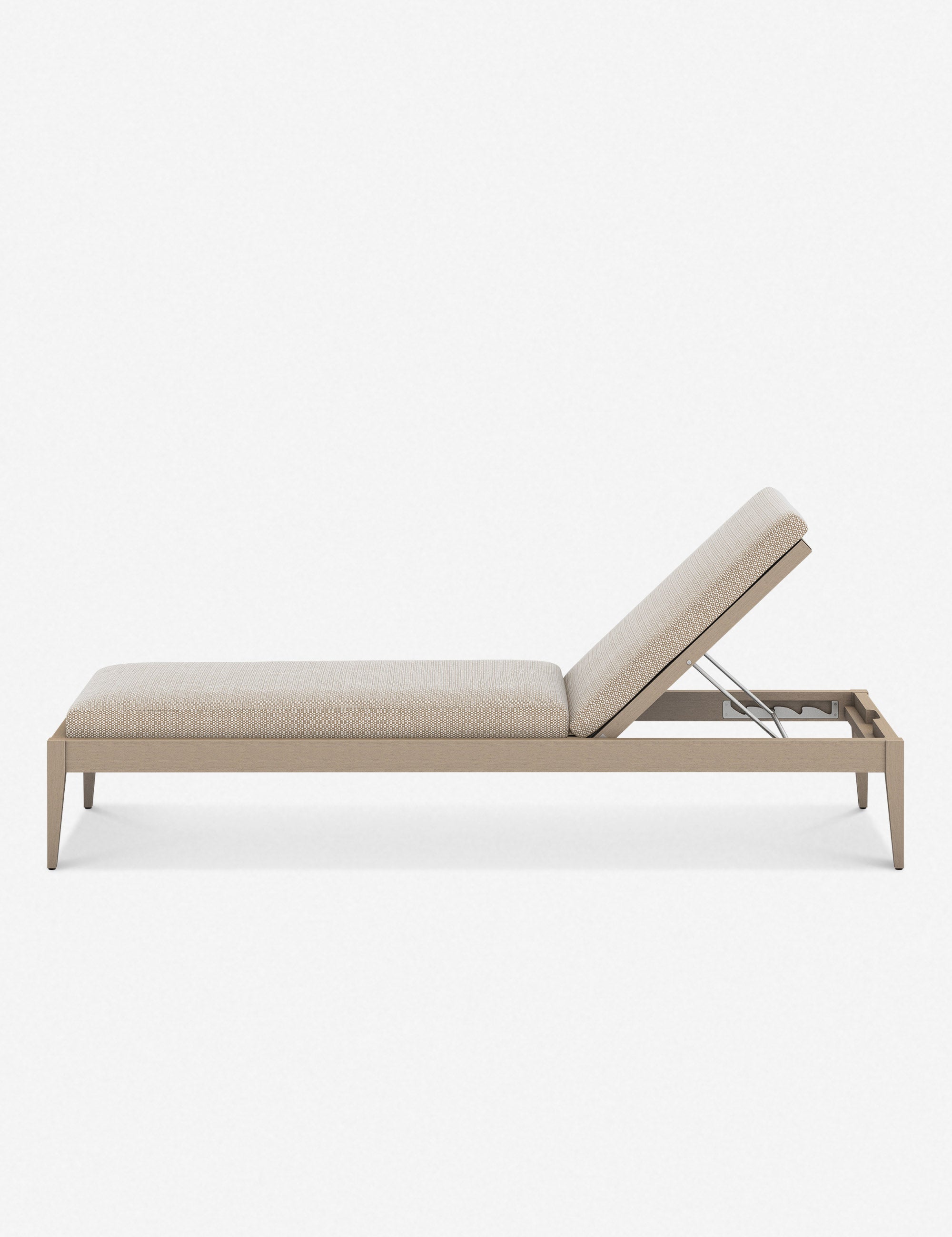 Cadenza Indoor Outdoor Chaise Lounge - Modern Patio Furniture for Poolside, Garden, and Backyard Relaxation