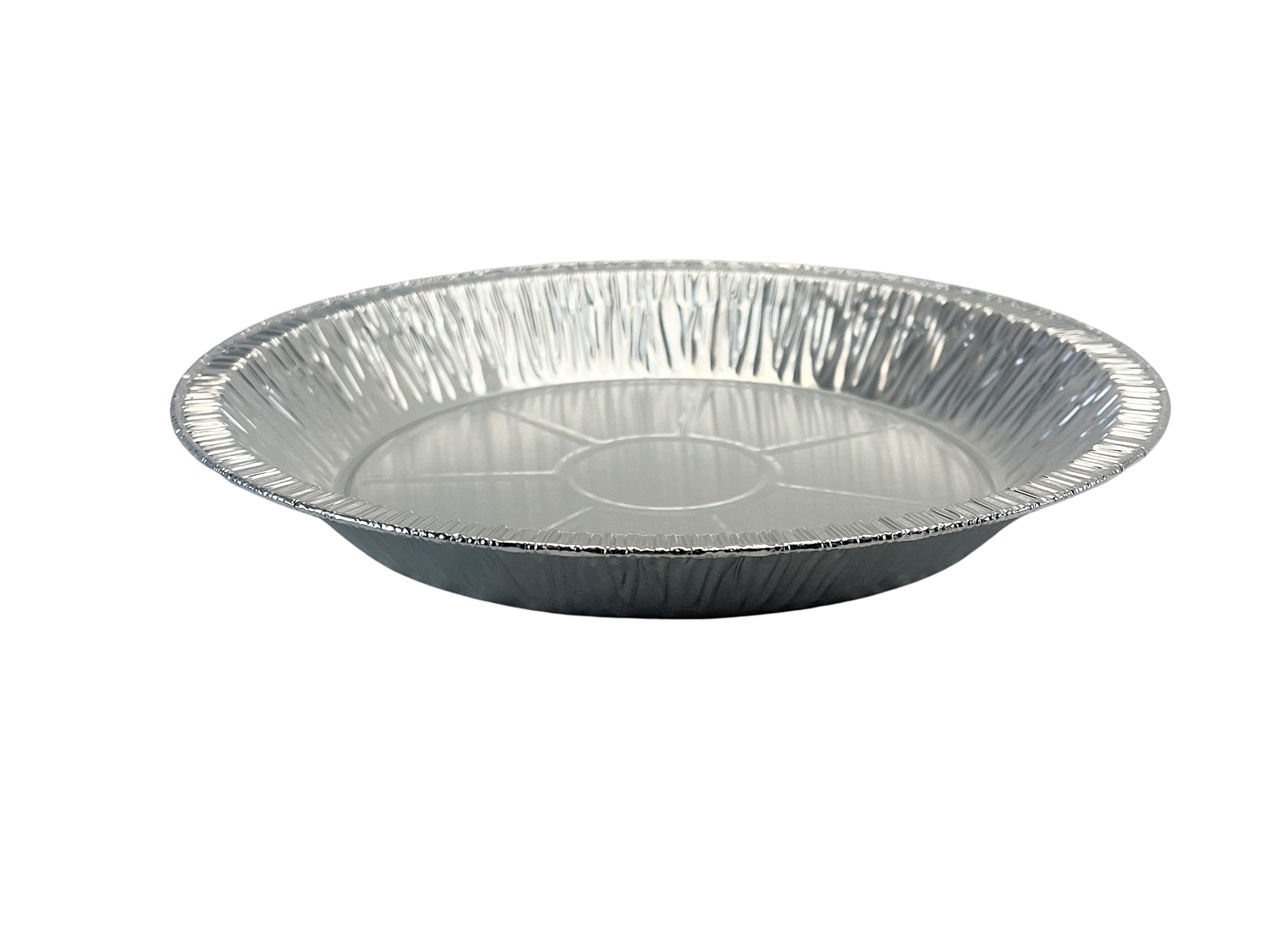 KitchenDance 11 Inch Deep Disposable Aluminum Foil Pie Pans - Heavy Duty Baking Pans for Pies, Quiches & Desserts | Perfect for Home Baking, Bakery Use & Party Serving | Eco-Friendly & Recyclable Aluminum Pie Tins (Pack of 11104)