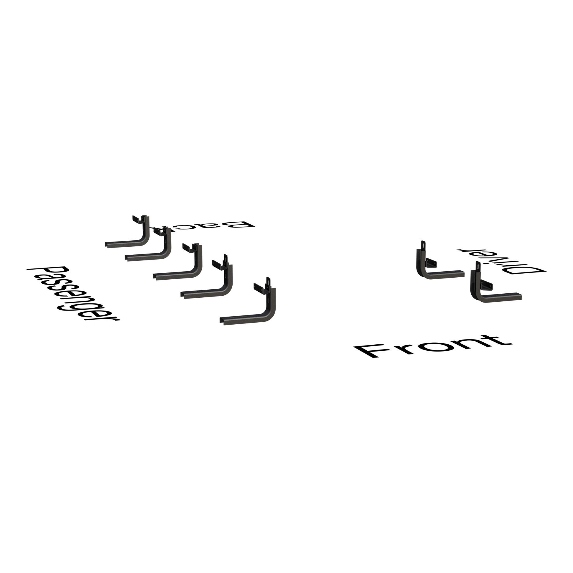 Luverne Truck Equipment (570744) Megastep Mounting Bracket - Heavy Duty Aluminum Step Bracket for Semi Trucks & Trailers - Perfect for Easy Cab Access & Maintenance