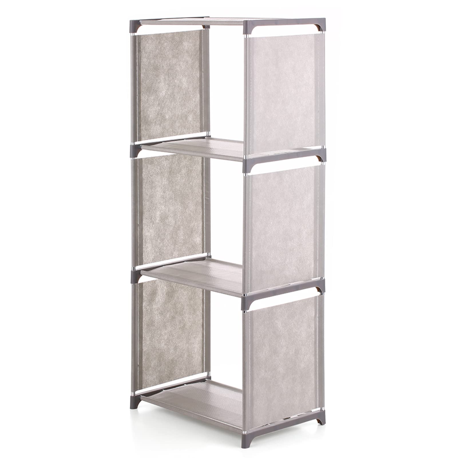 BAILR Ventilated Storage Shelving Rack for Cabinet - Space Saving Organizer for Laundry, Bathroom, Kitchen, Garage & Pantry | Perfect for Home Organization and Clutter-Free Storage