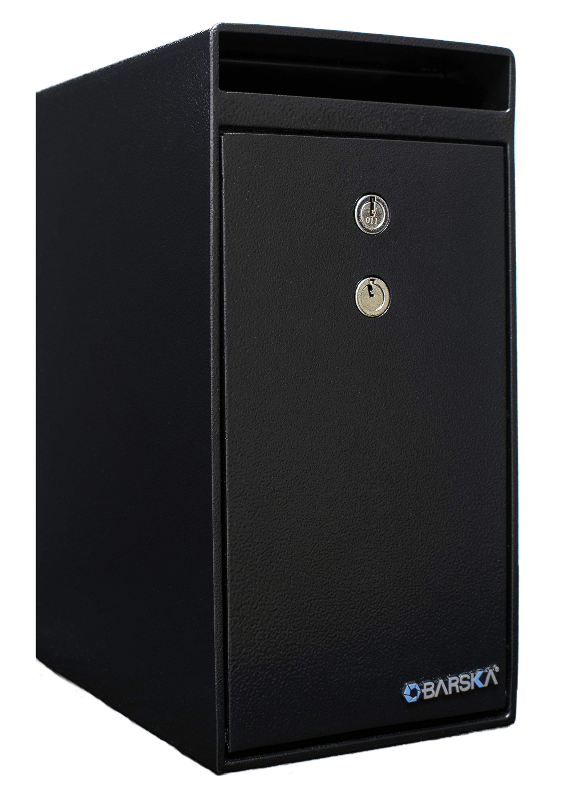 Heavy Duty Steel Dual Key Drop Box Safe - 12