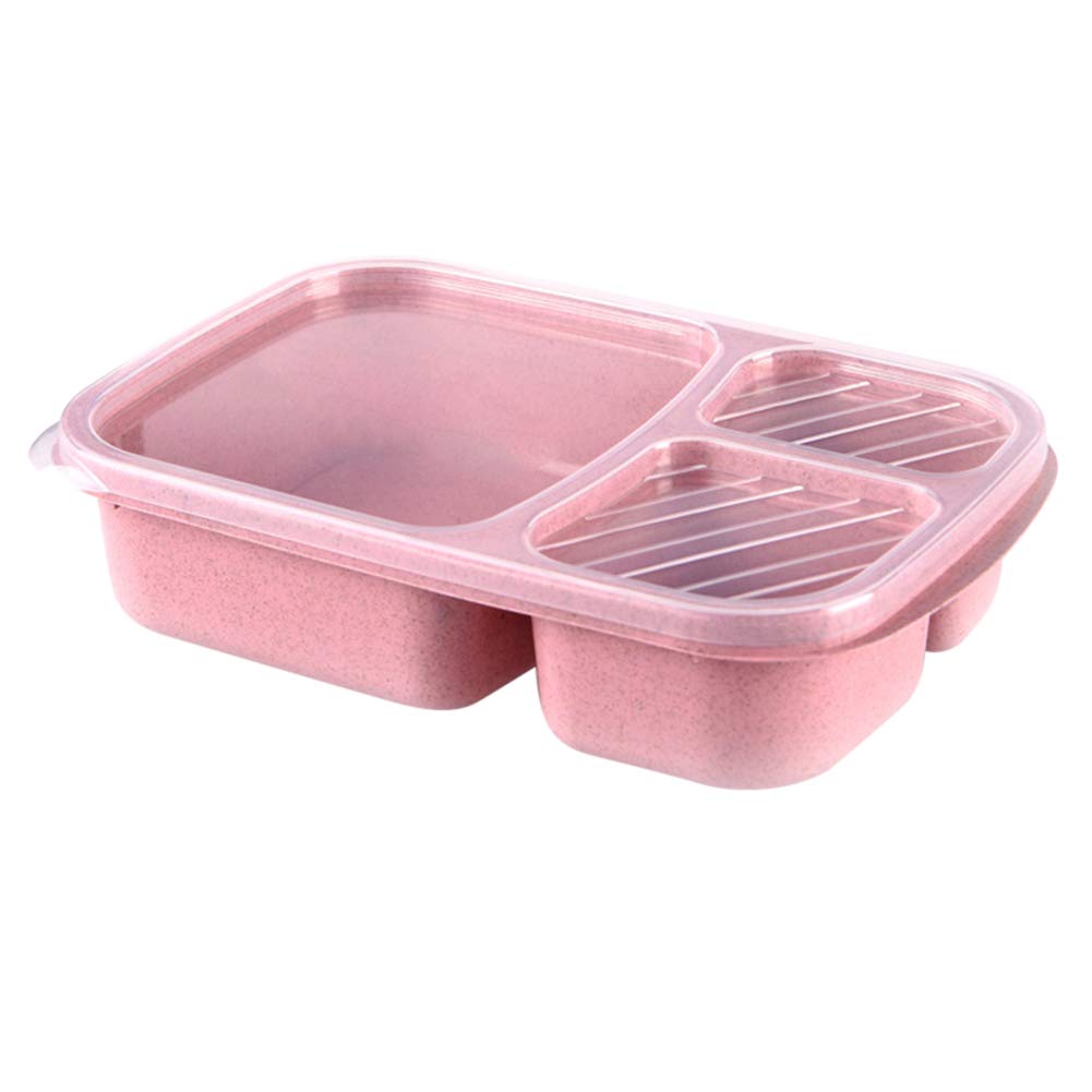 Huaheng Bento Lunch Box - Microwave Safe Food Storage Container for Kids & Adults - Perfect for Picnics, School Lunches & Office Meals