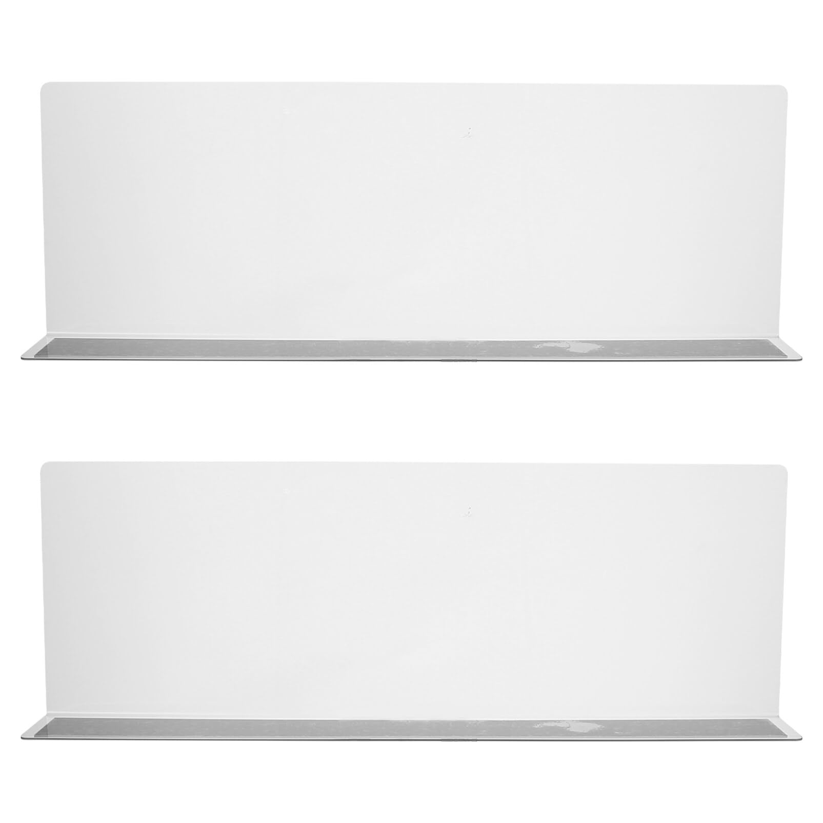 POPETPOP Clear Acrylic Shelf Organizer with Magnet - Supermarket & Closet Dividers for Storage Organization - Perfect for Store, Home, Kitchen & Pantry Organization