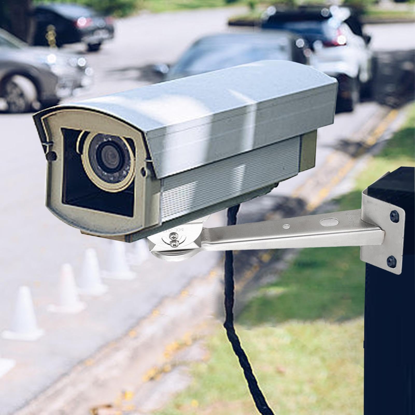 Weatherproof Security Camera Mounting Bracket - Universal CCTV & DVR Camera Mount for Indoor/Outdoor Surveillance Systems - Perfect for Home, Office & Business Security