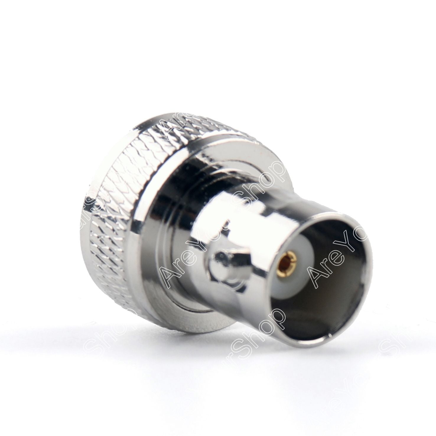10Pcs BNC Female to SMA Female RF Adapter Connector - Gold Plated, High Frequency Coaxial Cable F/F for CCTV, Antenna, Radio & Ham Equipment