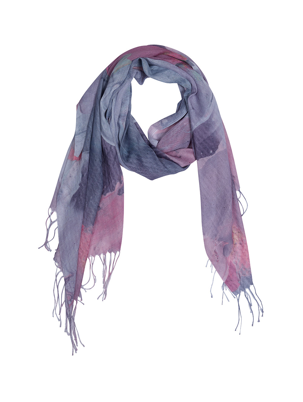 Stylish Fringe Print Scarf for Women - Soft Fashion Accessory - Perfect for Fall Outfits, Parties & Casual Wear