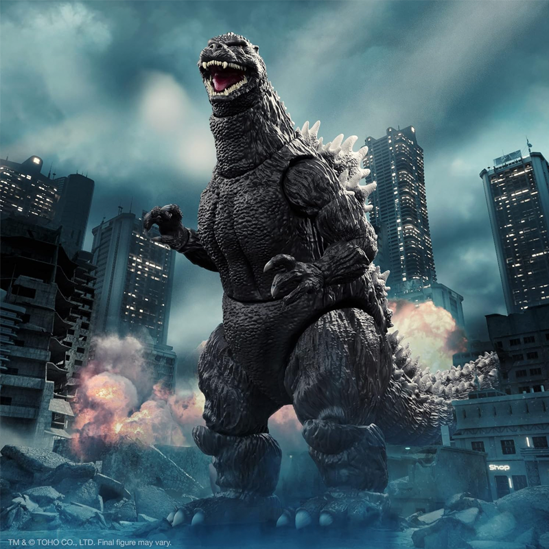 Super7 Godzilla Toho Ultimate Edition - Heisei Godzilla Collectible Action Figure for Movie Fans & Anime Collectors | Perfect for Display, Gifts, and Pop Culture Decor