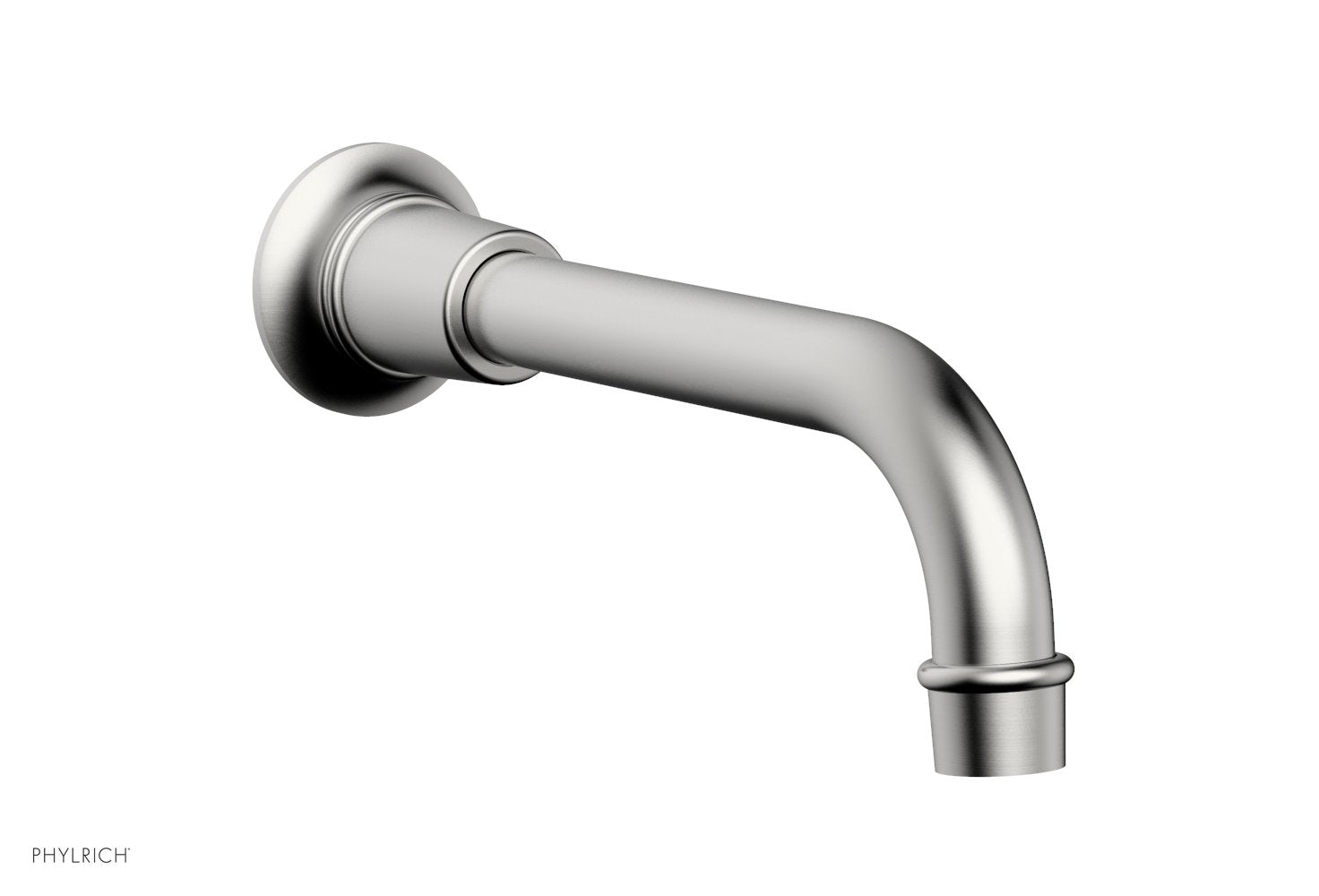 HEX MODERN Wall Mount Tub Spout - 3 555 - Durable Brass Bathroom Faucet for Showers & Bathtubs - Perfect for Modern Home & Hotel Renovations