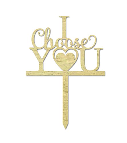Custom Wedding Cake Topper - Personalized Rustic Wooden Cake Decoration with Heart Design (7-8 Inches Wide) - Perfect for Rustic, Vintage & Outdoor Wedding Cakes