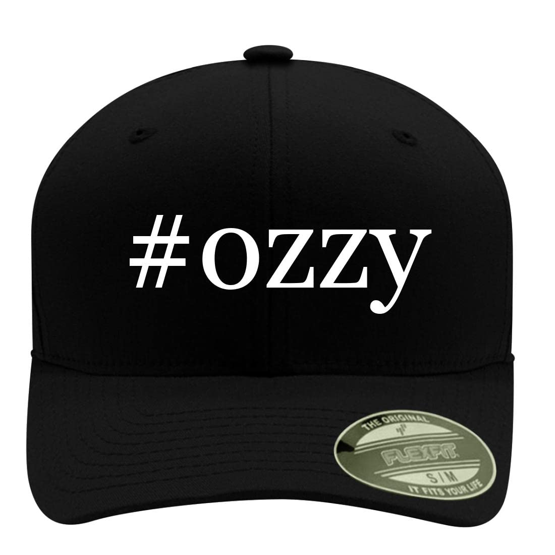 #Ozzy Hashtag Men's Flexfit Baseball Cap - Adjustable & Comfortable for Outdoor Sports, Running, Hiking, and Casual Wear