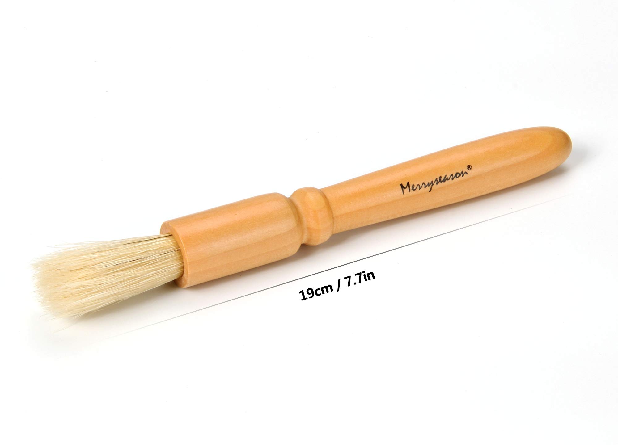 Premium Wooden Coffee Grinder Cleaning Brush with Natural Bristles - Barista-Grade Espresso Accessory for Coffee Beans, Grains & Kitchen Tools - Perfect for Home Baristas & Coffee Enthusiasts (Ideal for Daily Grinder Maintenance & Coffee Station Cleaning)