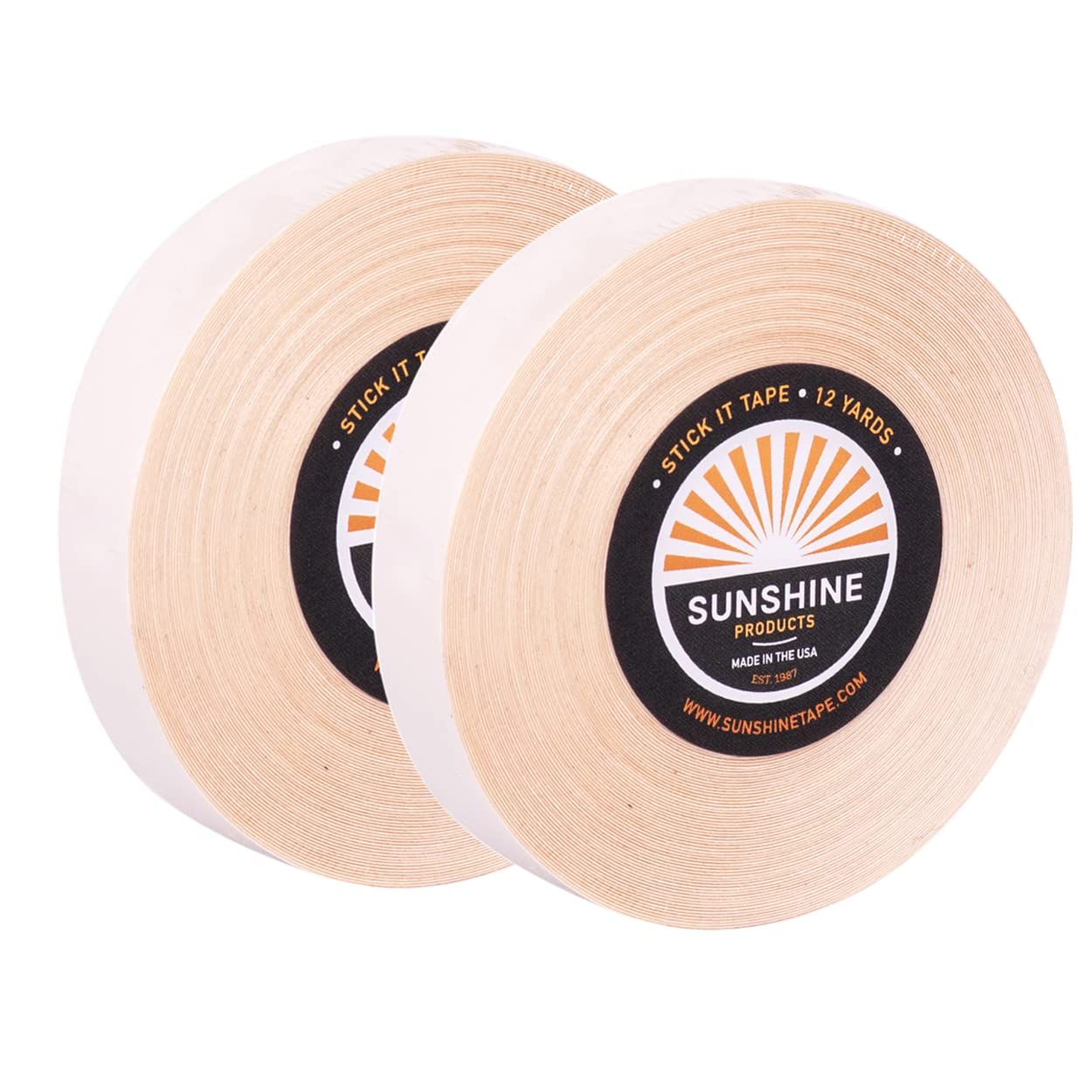 2 Pack Double Sided Medical Grade Wig Tape - 1/2