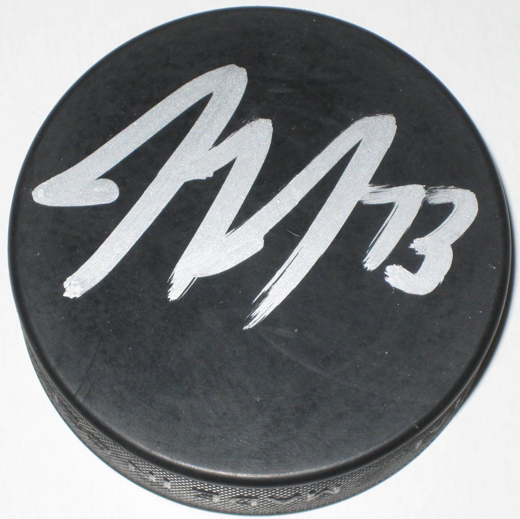 Authentic Signed Tyler Toffoli Hockey Puck - Montreal Canadiens & LA Kings Player with Beckett COA - Perfect for Sports Memorabilia Collectors and Hockey Fans Display