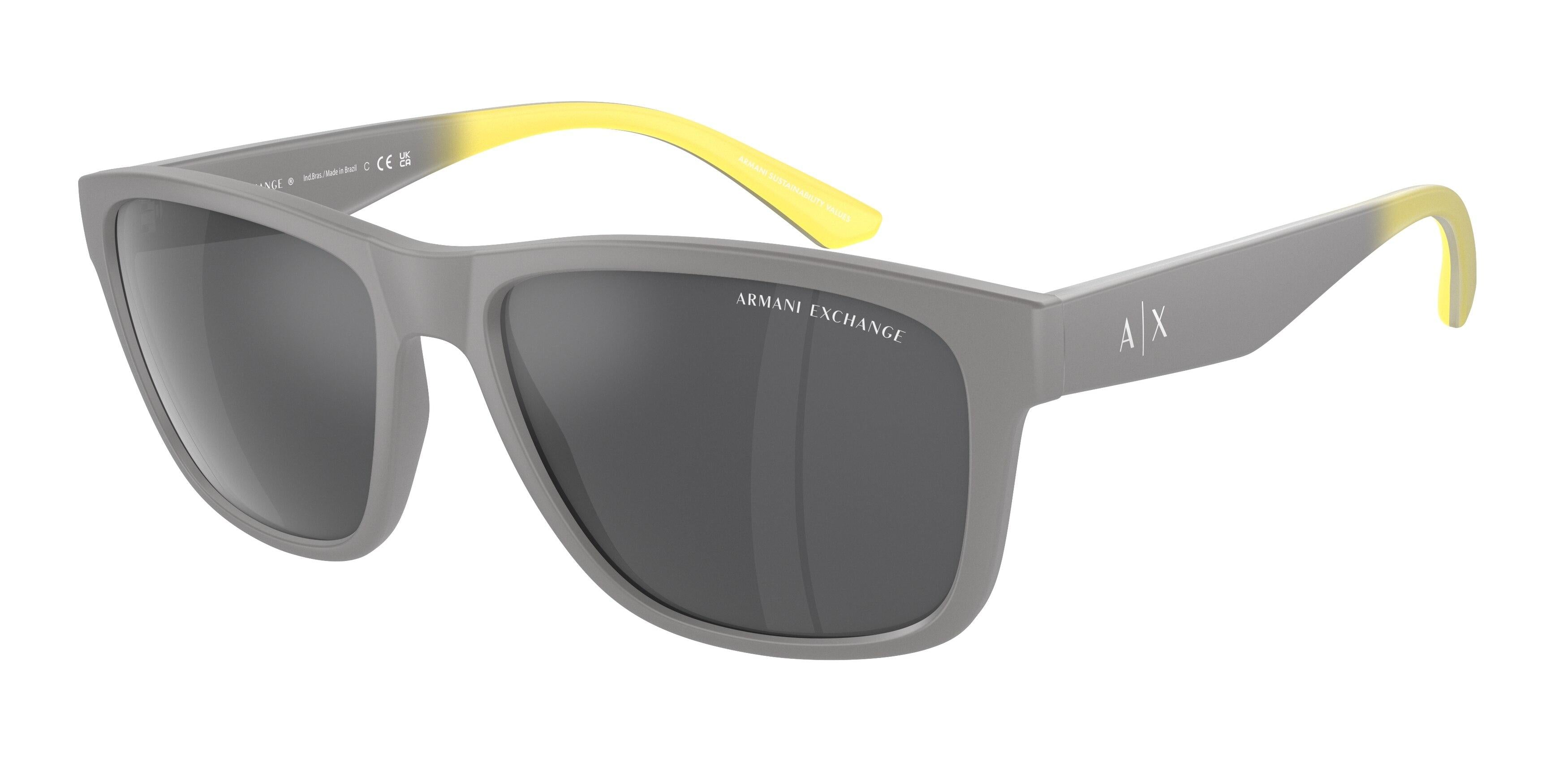 Armani Exchange 4135S Polarized Sunglasses for Men & Women - UV Protection Aviator Style - Perfect for Driving, Beach & Outdoor Activities