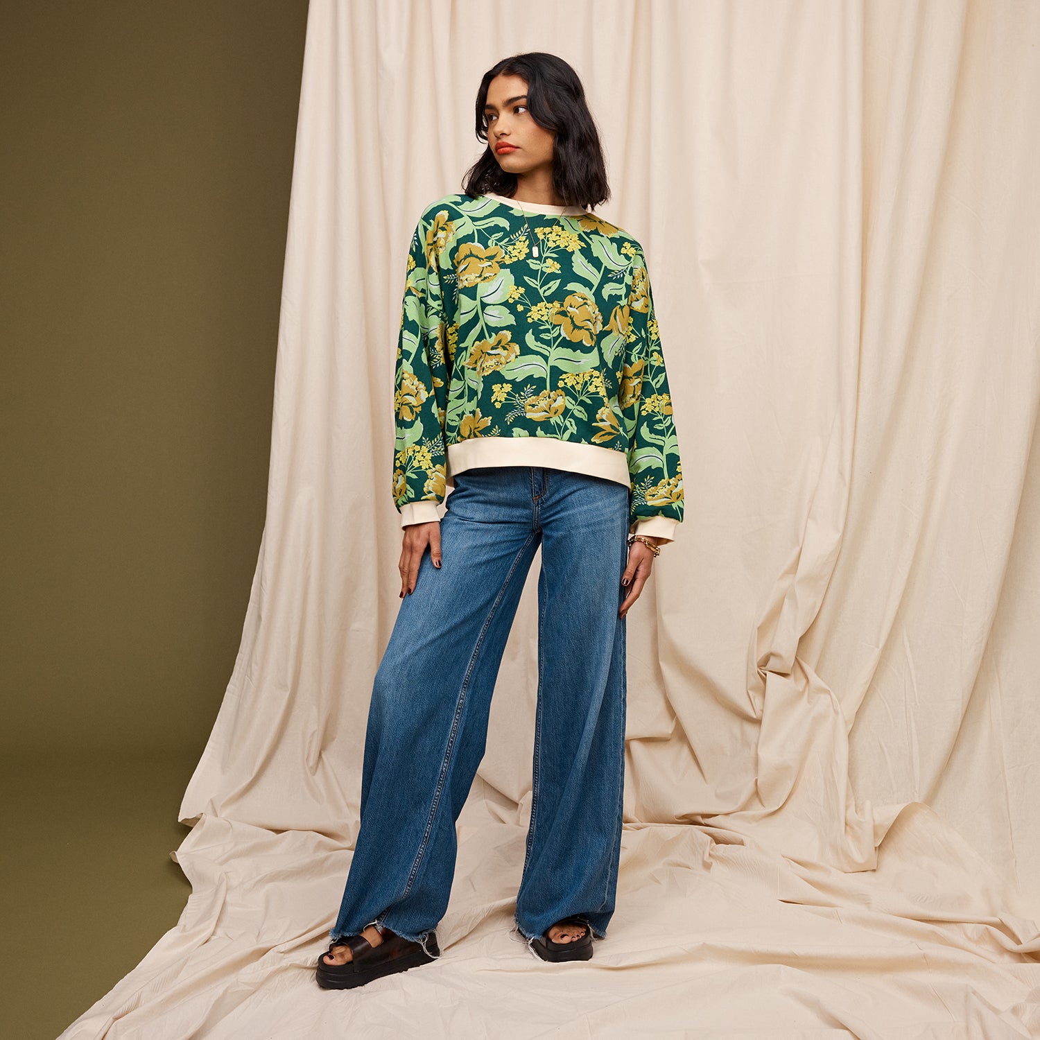 Margot Sweater for Women - Cozy Knit Pullover with Long Sleeves & Ribbed Cuffs | Perfect for Fall, Winter & Casual Outfits