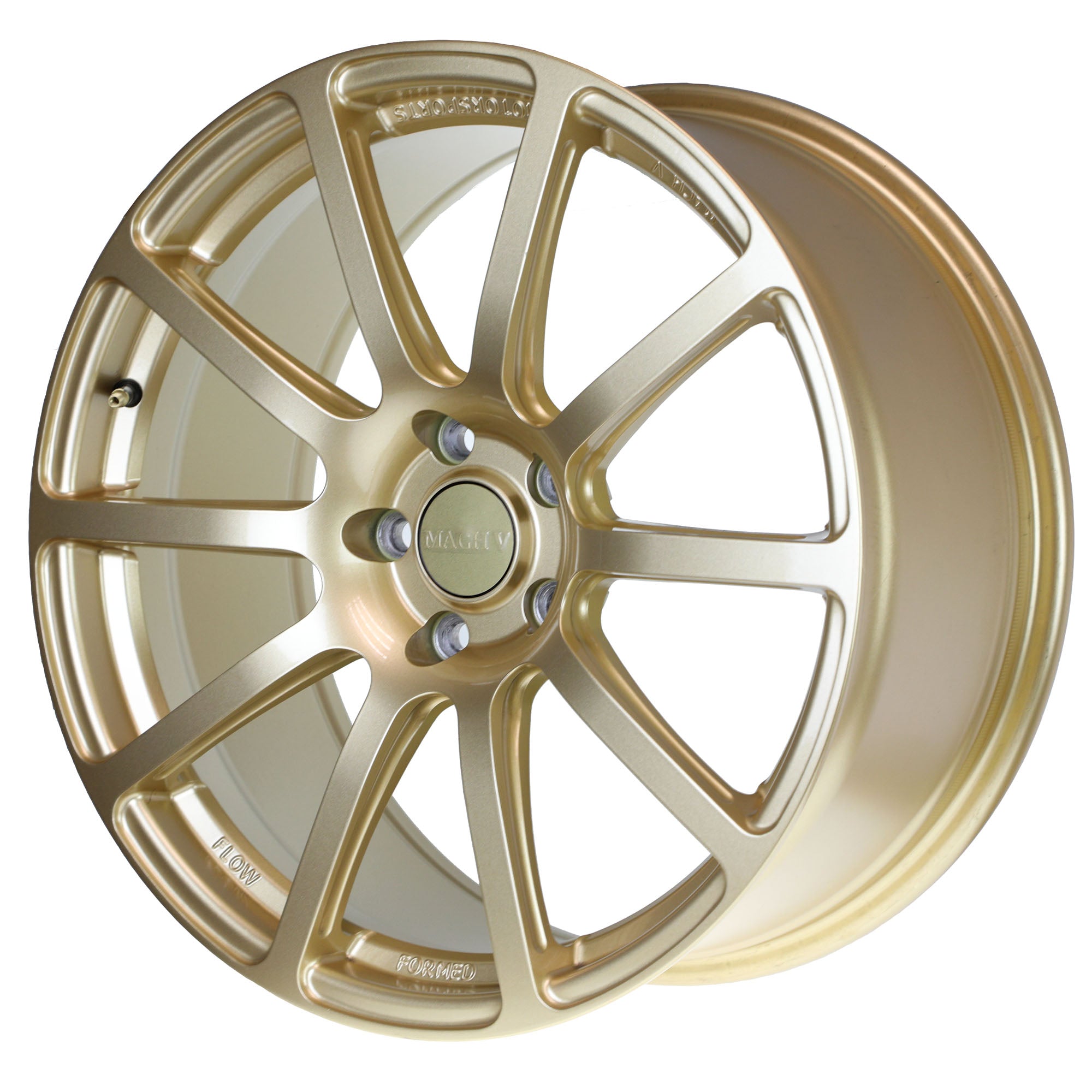 Mach V Crucial 19x9 5x114 Alloy Wheels - High Performance Lightweight Rims for Cars, Trucks & SUVs - Perfect for Racing, Off-Road & Street Driving