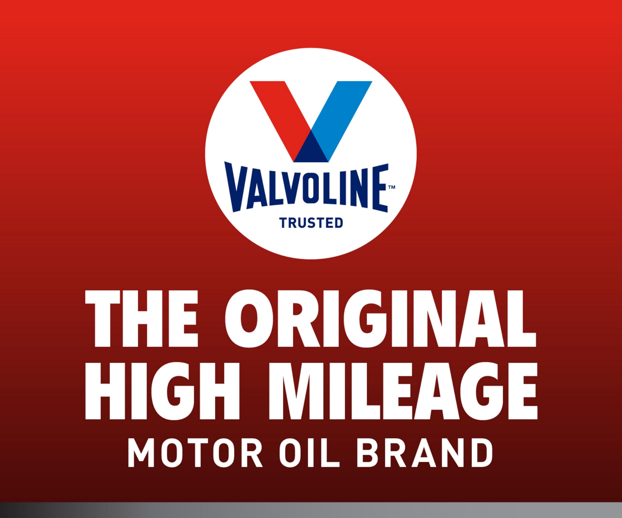 Valvoline Full Synthetic High Mileage 5W-30 Motor Oil with MaxLife Technology - 5 Quart (Case of 3 Pack) - Premium Engine Protection for Cars, Trucks & SUVs Over 75,000 Miles - Ideal for Highway Driving & Stop-and-Go Traffic