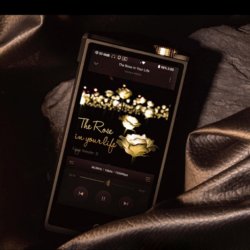 Cayin N8II High-Resolution Digital Audio Player - Portable HiFi Music Player with Dual DAC for Audiophiles | Perfect for Travel, Workout & Home Listening