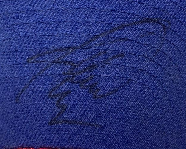 Chase Utley & Jamie Moyer Autographed Philadelphia Phillies Baseball Cap - JSA Certified Adjustable Hat for Collectors & Fans - Perfect for Sports Memorabilia Displays & Game Day Outfits