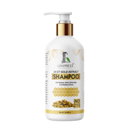 RUDRA FASHION HUBB 24CT Shampoo for Radiant Soft Silky Hair - Restores Shine for All Hair Types - Perfect for Daily Use, Salon Treatments & Hair Repair