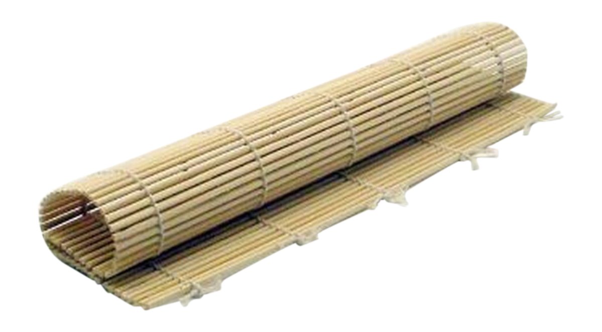 Premium Bamboo Sushi Rolling Mat - 10.5 Inch Sushi Maker Kit for Perfect Homemade Sushi Rolls | Authentic Japanese Sushi Mat for Beginners & Chefs | Ideal for Parties, Meal Prep & Asian Cuisine Lovers