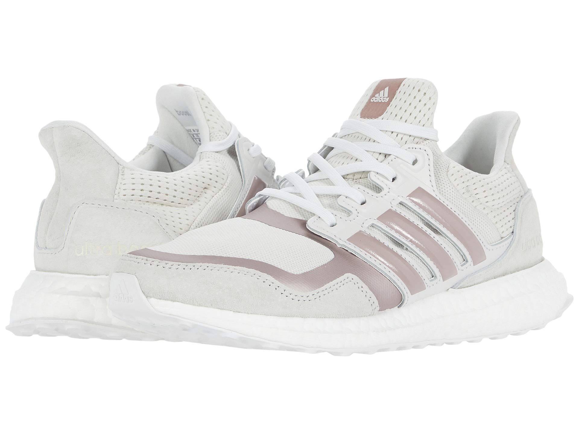 adidas Ultraboost DNA S&L Women's Running Shoes Size 9.5 - Pink/Blush/White | Lightweight Cushioned Sneakers for Jogging, Gym & Everyday Wear