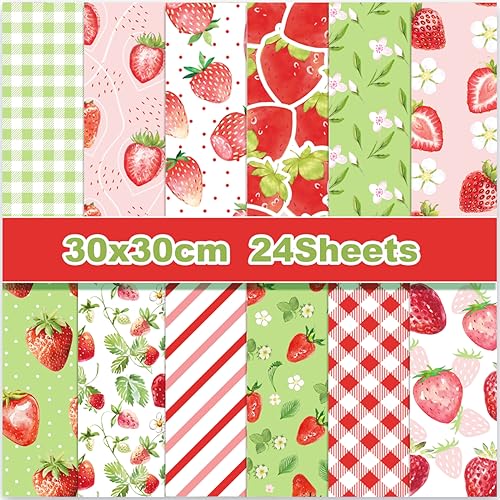 Strawberry Striped Plaid