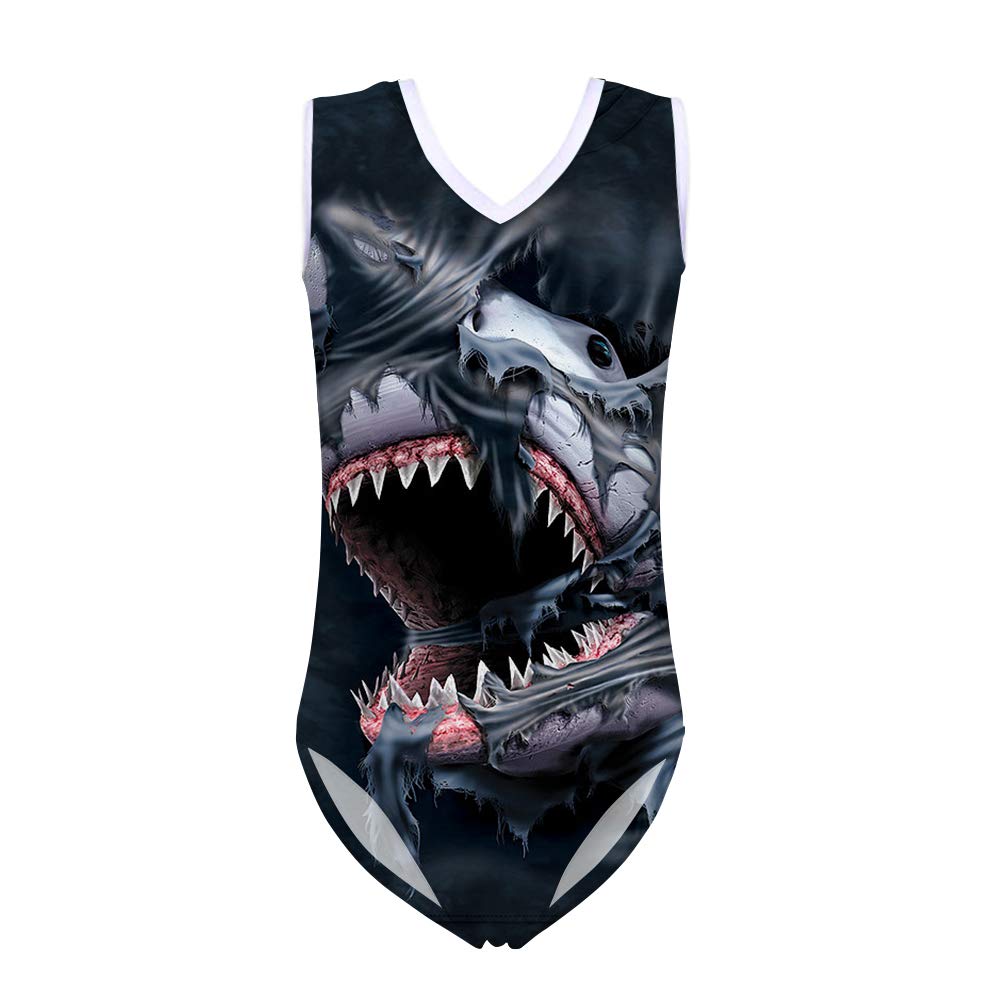 ELEQIN Girls One Piece Swimsuits - Cute Animal Print Bathing Suits for Kids, Teens | Perfect for Swimming, Dance, Gymnastics & Beach Vacations