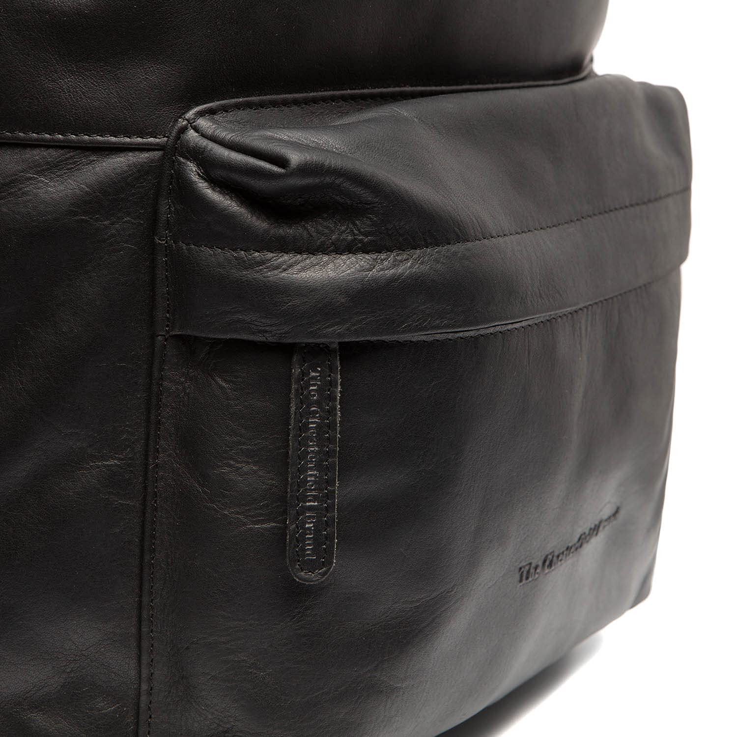 Premium Chesterfield Leather Backpack for Men & Women - 42cm Wax Pull-Up Calgary Design with Laptop Compartment - Perfect for Work, Travel & Daily Commute