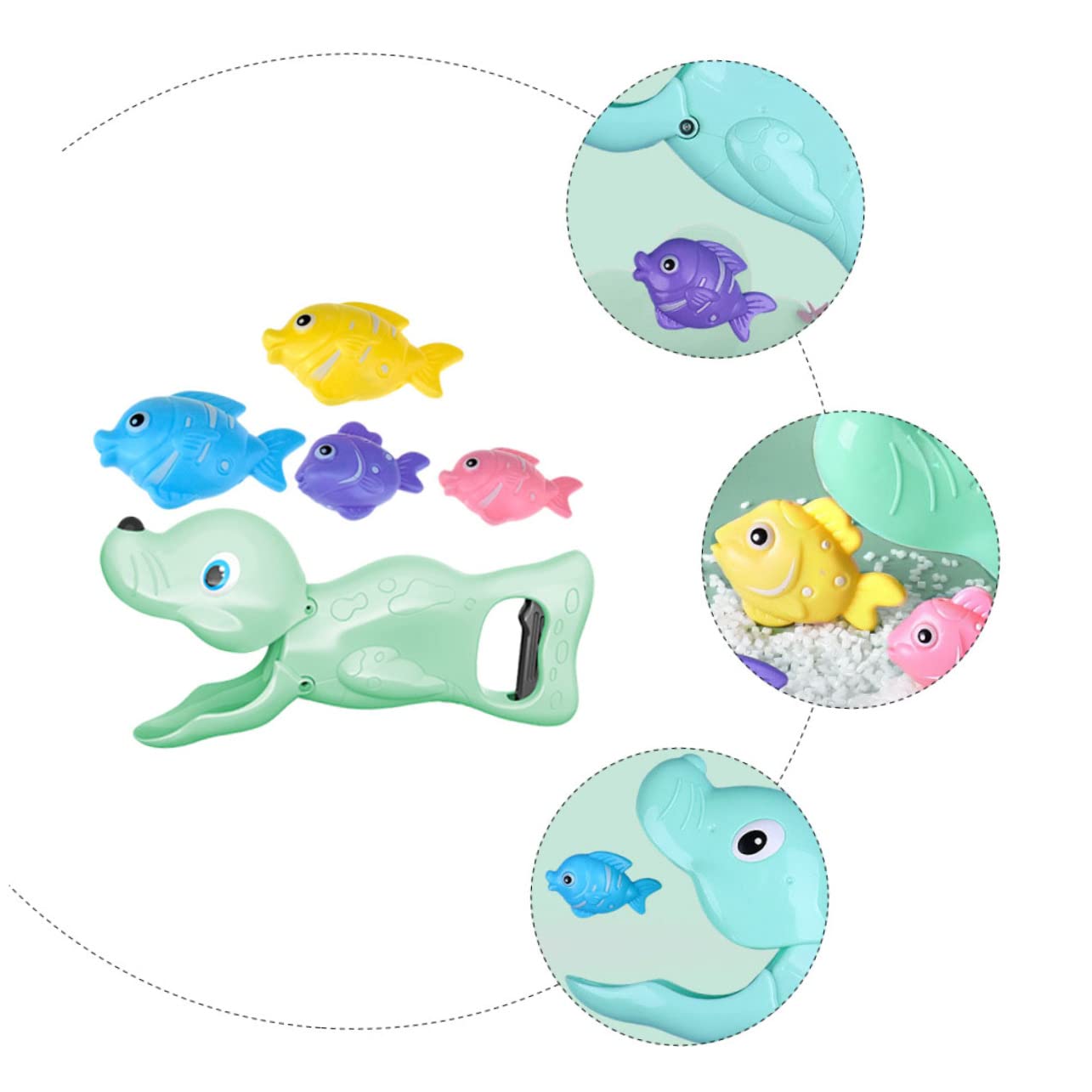HEMOTON 2 Pack Bath Toys for Kids - Colorful Floating Light-Up Pool & Bathtub Toys for Toddlers | Fun Bath Time & Swimming Pool Playtime
