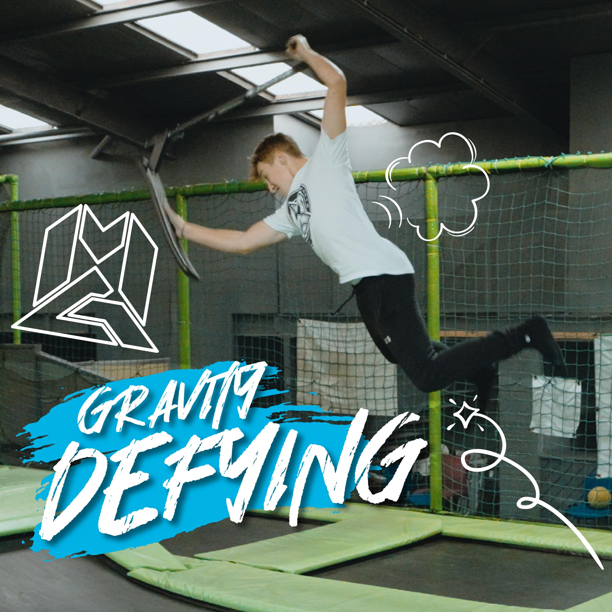 Madd Gear Bounce Trampoline Pro Scooter - Professional Stunt Scooter for Teens, Kids & Adults - Best for Tricks, Jumps & Stunts - Durable for Indoor & Outdoor Use - Perfect for Skate Parks, Backyard & Street Riding