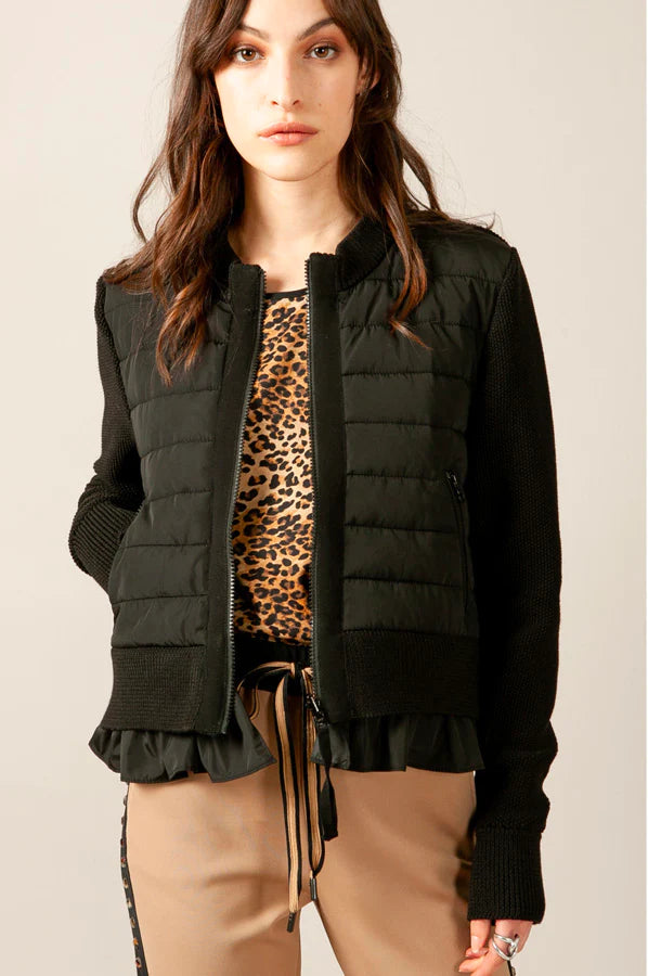 Fabienne Jacket for Women - Black Outerwear Coat | Stylish & Comfortable Winter Jacket for Casual Wear, Office & Outdoor Activities