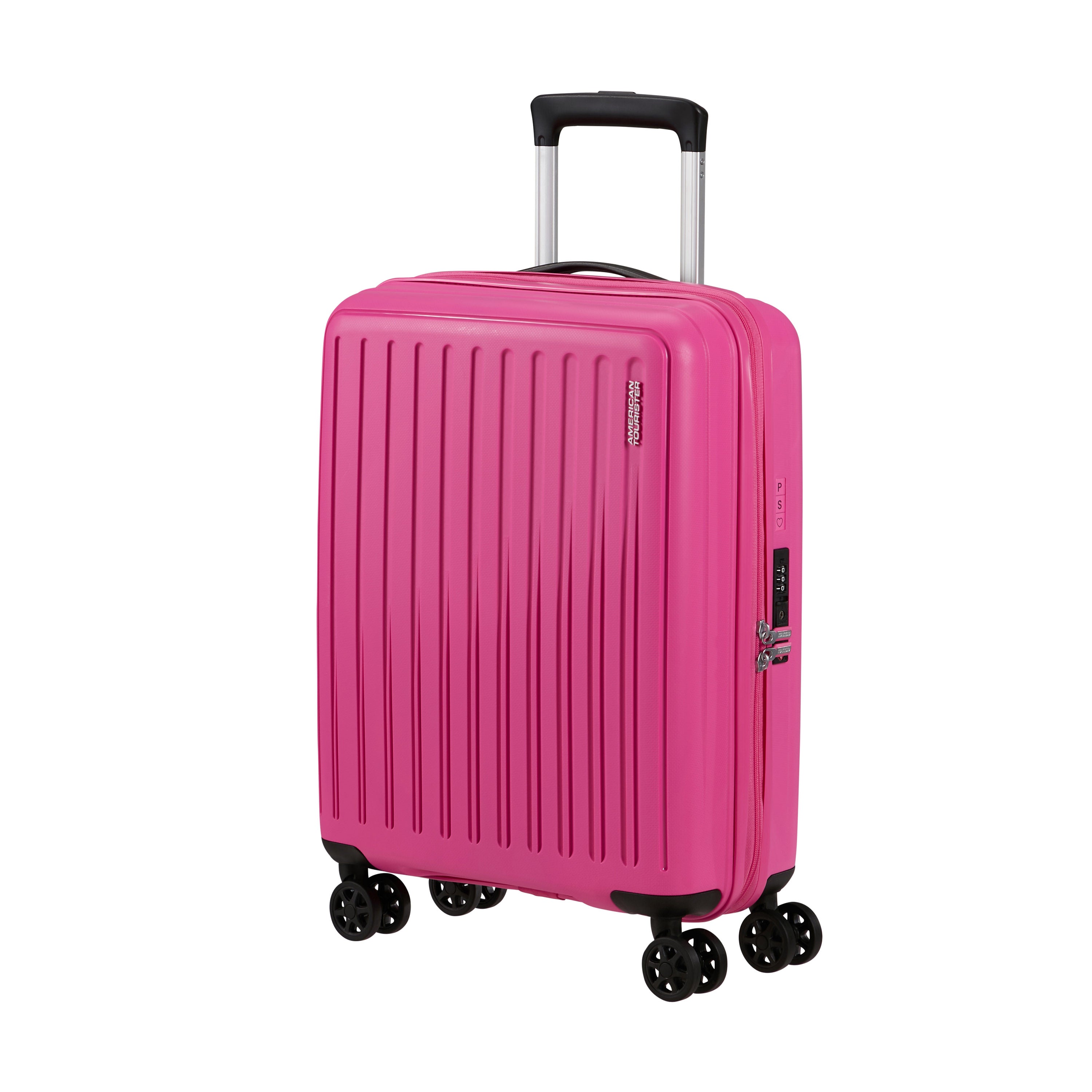 American Tourister Rejoy Expandable Spinner Carry-On Luggage - Lightweight Suitcase for Air Travel, Business Trips & Weekend Getaways