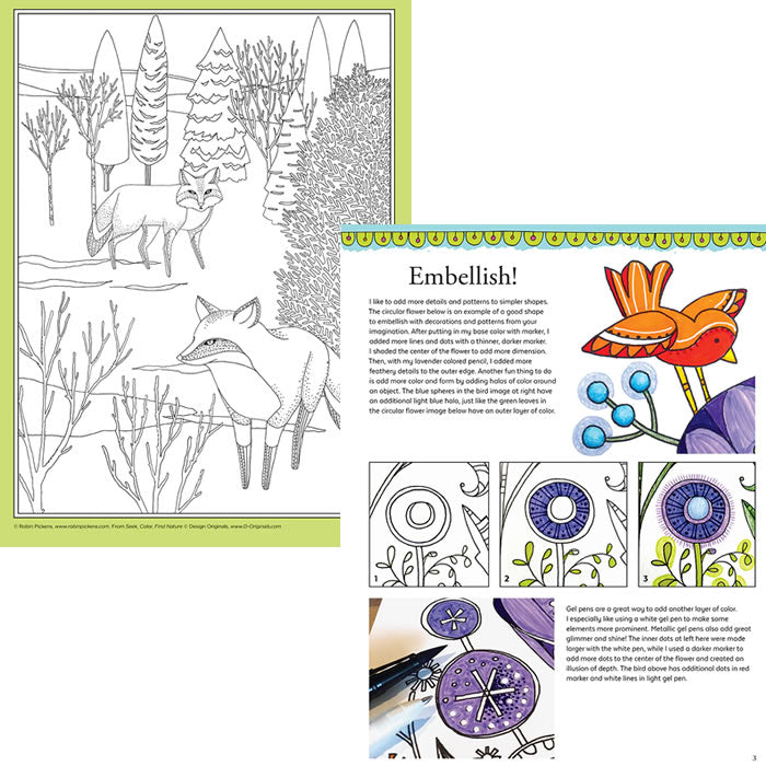 Seek, Color, Find Nature: Interactive Treasure Hunt & Coloring Adventure Book for Kids - Perfect for Outdoor Exploration, Family Bonding & Creative Learning